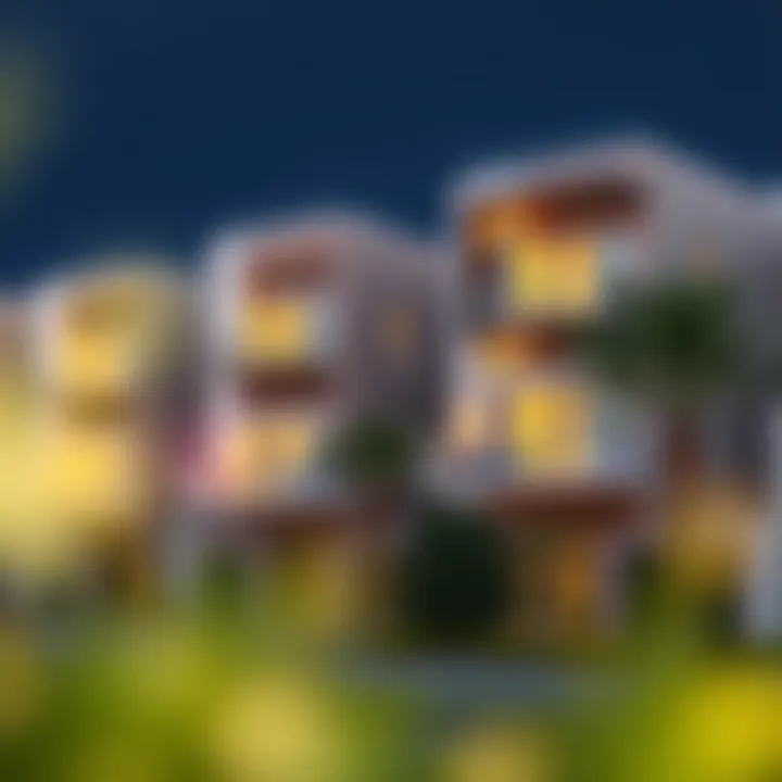 Modern residential developments highlighting real estate options in مجلس ام سقيم
